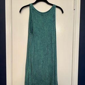 Wanderlux Marbled Green Dress